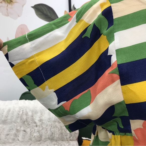 MAEVE 🧡 anthropology abstract over sized blouse - Picture 6 of 14